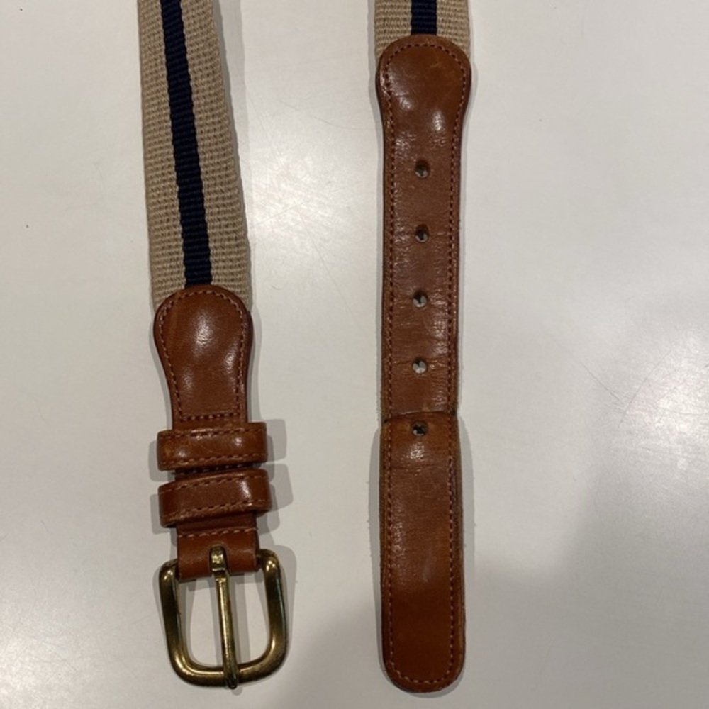 Vtg 90s‎ COACH 3830 linen belt - Picture 3 of 6